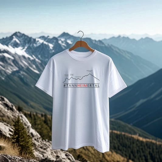 Klassisches Unisex T-Shirt Tannheimertal